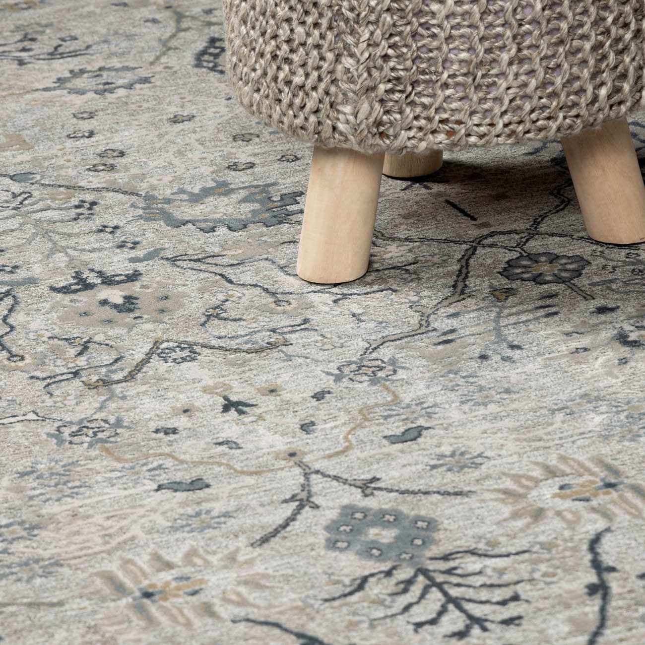 Barkisland Thick Luxe Oushak Rug by Boutique Rugs