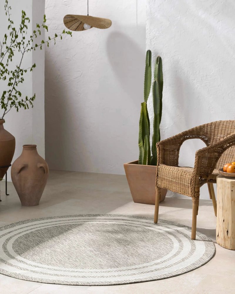 Burradoo Bordered Outdoor Area Rug by Boutique Rugs