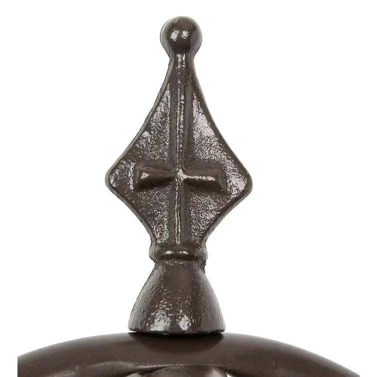 60-inch Bronze Finish Steel Outdoor Garden Trellis Obelisk by HomePacific