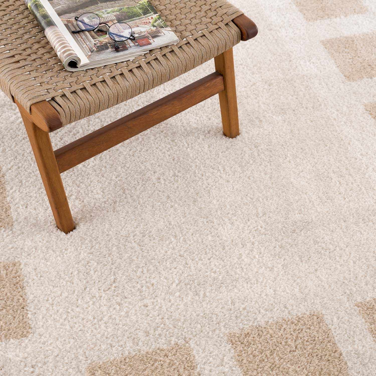 Beynon Beige Washable Area Rug by Boutique Rugs