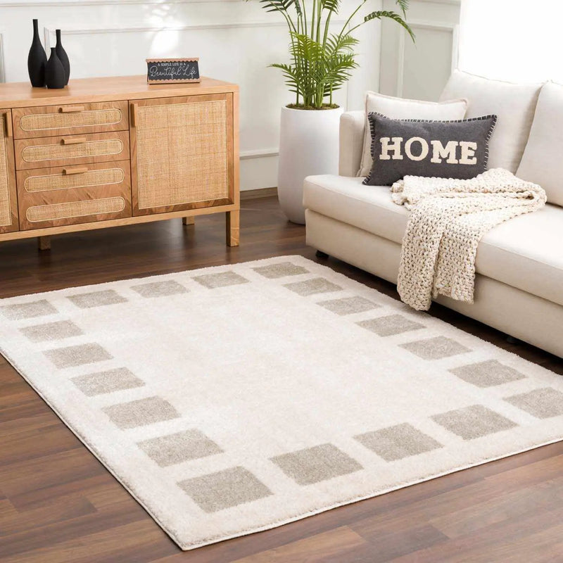 Beynon Gray Washable Area Rug by Boutique Rugs