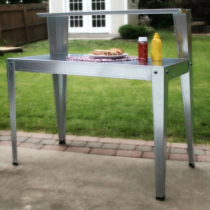 24 x 44 inch Galvanized Steel Top Utility Table Workbench Potting Bench by HomePacific