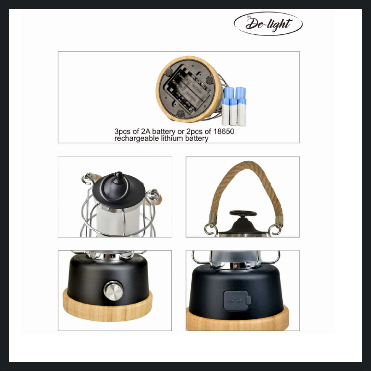TRU De-LIGHT YOU&ME LED, Dimmable, Color Temperature & Brightness Adjustable, Rechargeable LED Lamp, photo 12 of 14