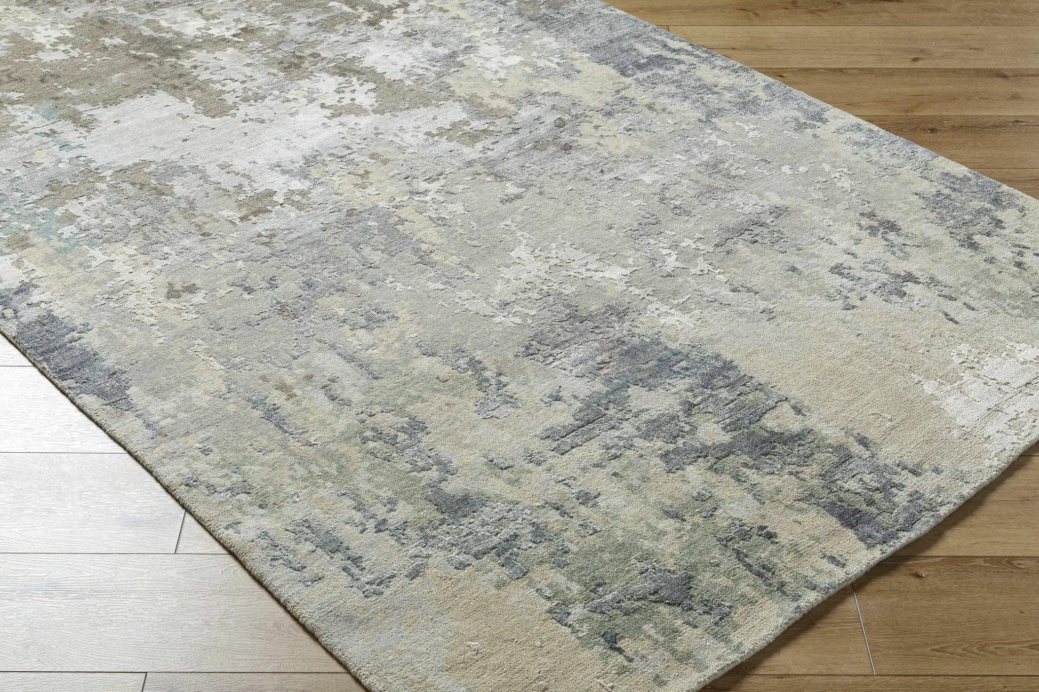 Bued Handmade Wool-Blend Rug - Clearance by Boutique Rugs