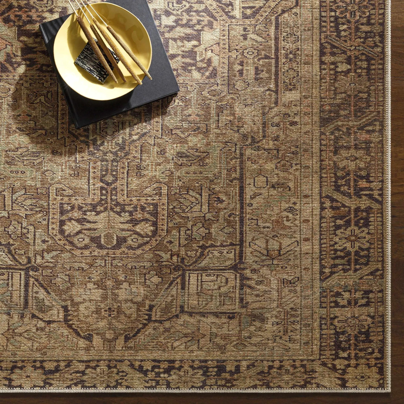 Buliran Washable Area Rug - Clearance by Boutique Rugs