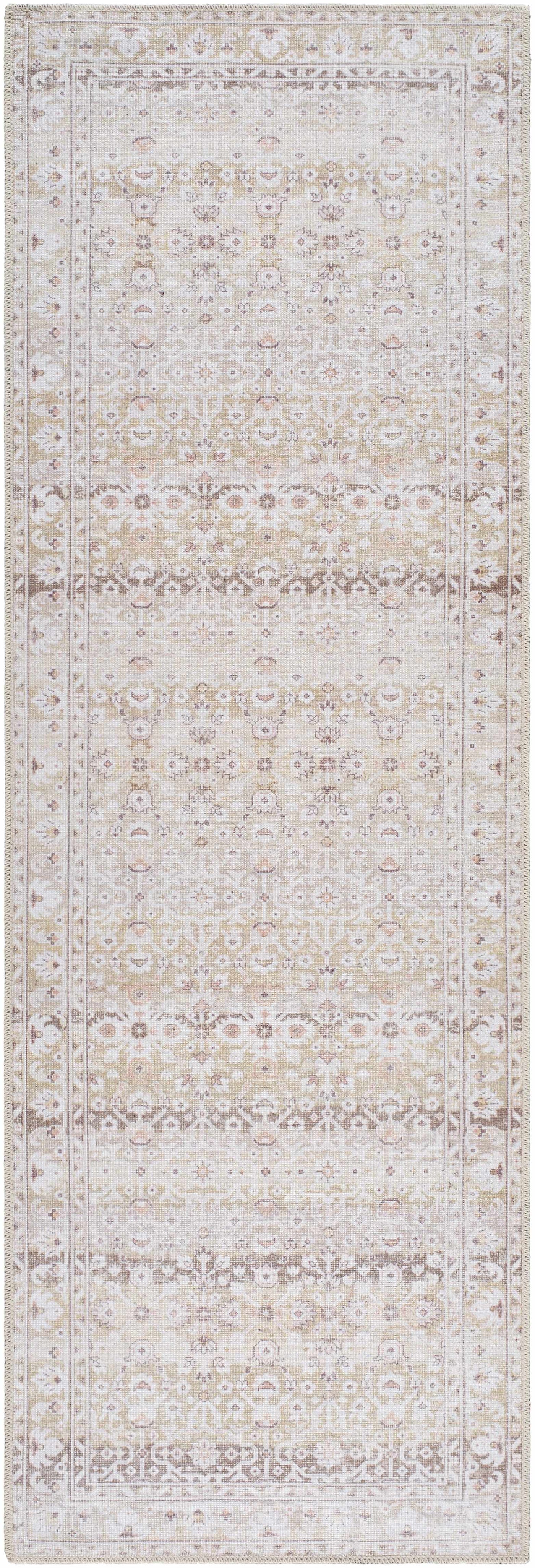 Bienna Vintage Flat Pile Washable Rug by Boutique Rugs