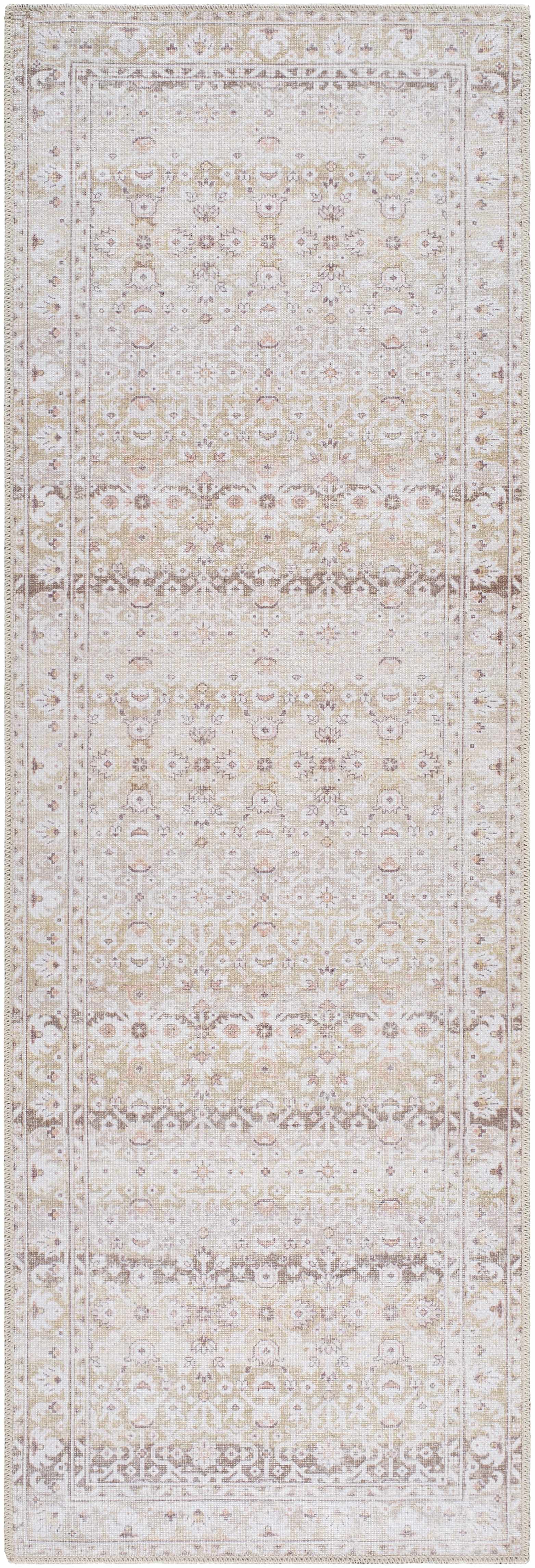 Bienna Vintage Flat Pile Washable Rug by Boutique Rugs