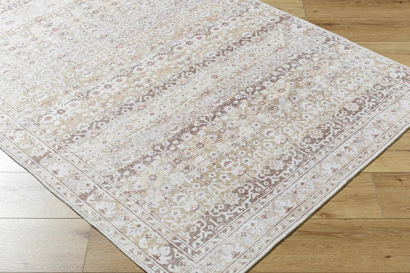 Bienna Vintage Flat Pile Washable Rug by Boutique Rugs