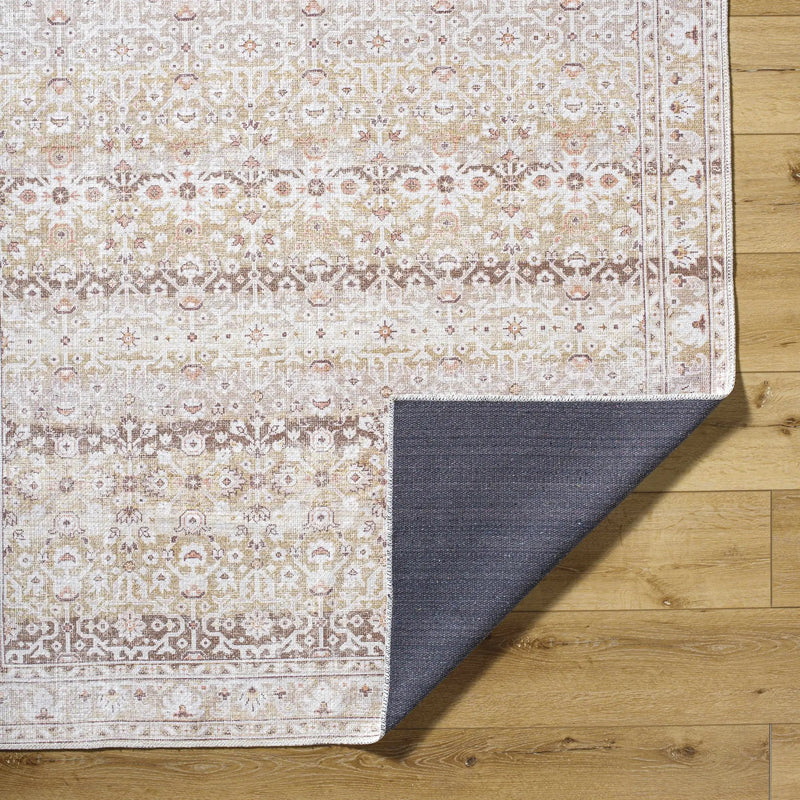 Bienna Vintage Flat Pile Washable Rug by Boutique Rugs