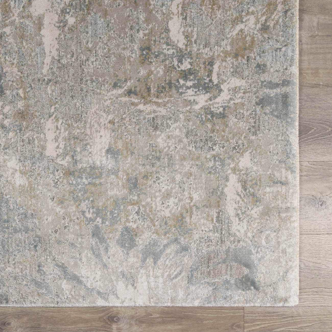 Nurit Blue Gray Thick Luxe Boutique Rug by Boutique Rugs
