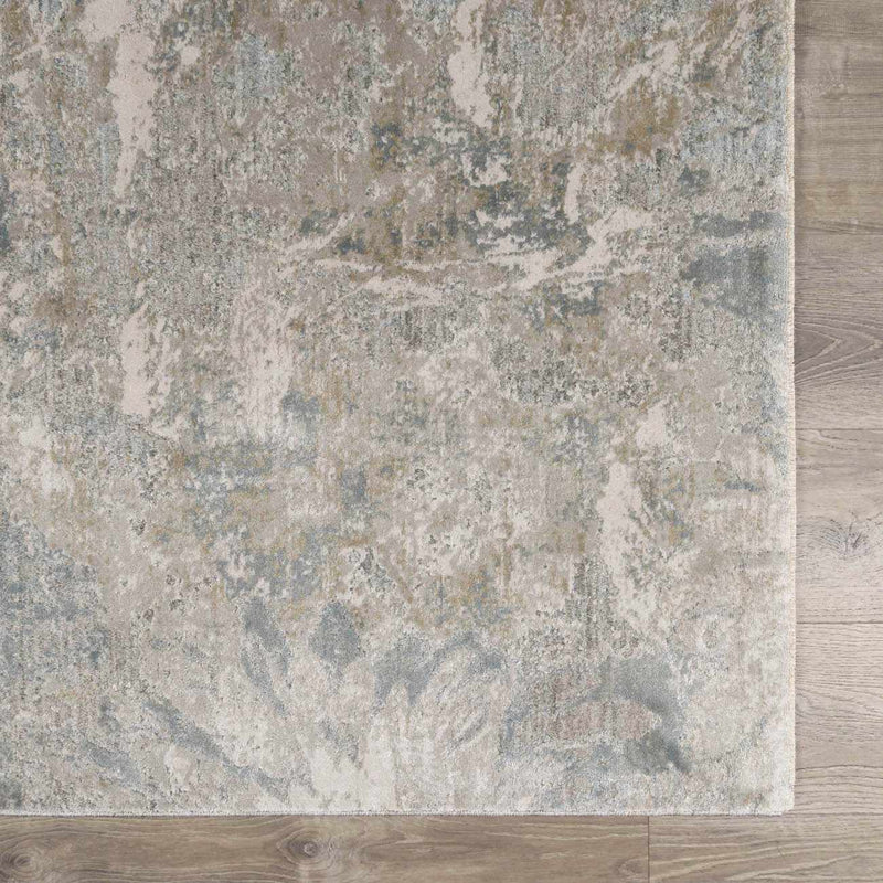 Nurit Blue Gray Thick Luxe Boutique Rug by Boutique Rugs