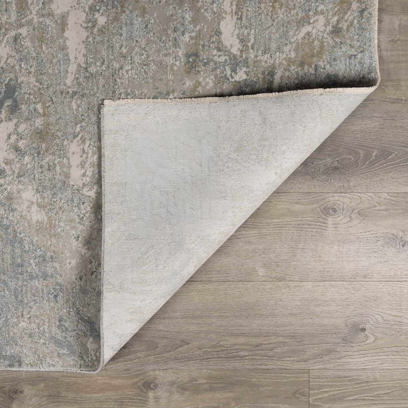 Nurit Blue Gray Thick Luxe Boutique Rug by Boutique Rugs