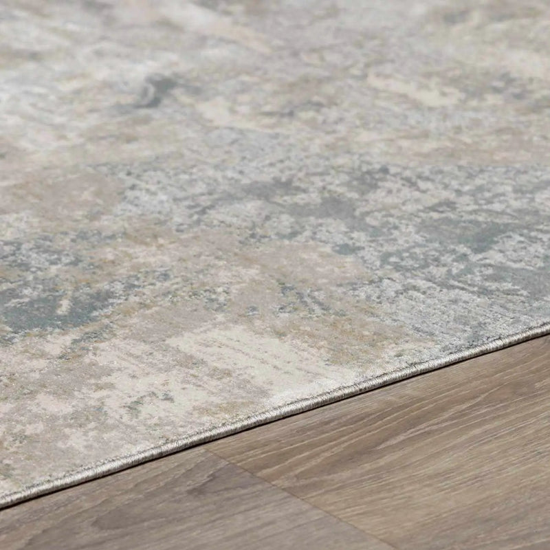 Nurit Blue Gray Thick Luxe Boutique Rug by Boutique Rugs