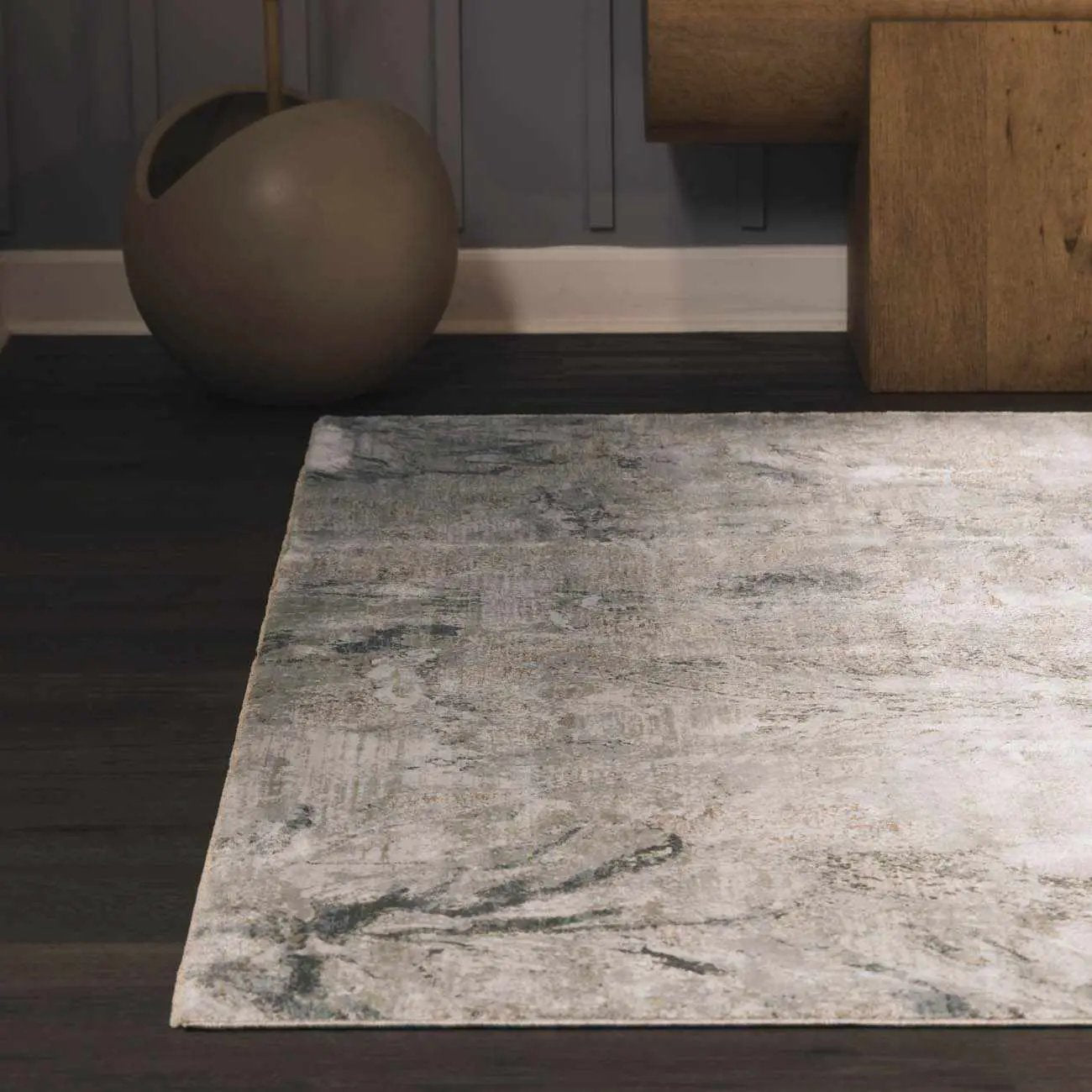 Nurit Sage Thick Luxe Boutique Rug by Boutique Rugs