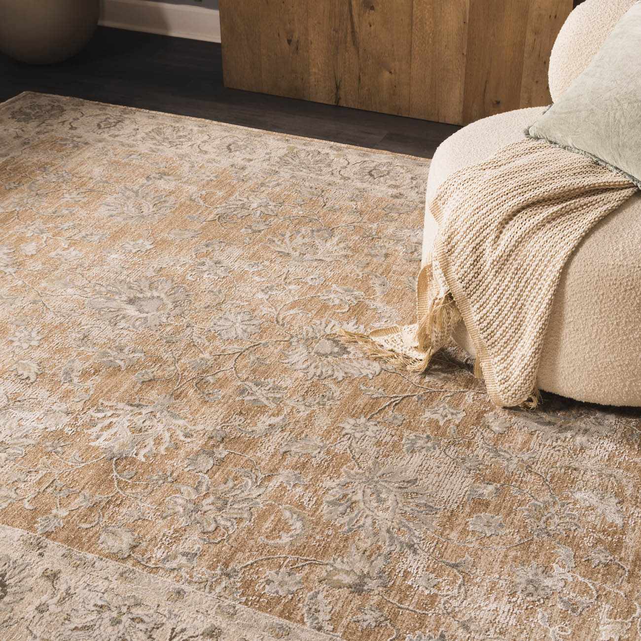 Kerem Damask Thick Luxe Boutique Rug by Boutique Rugs