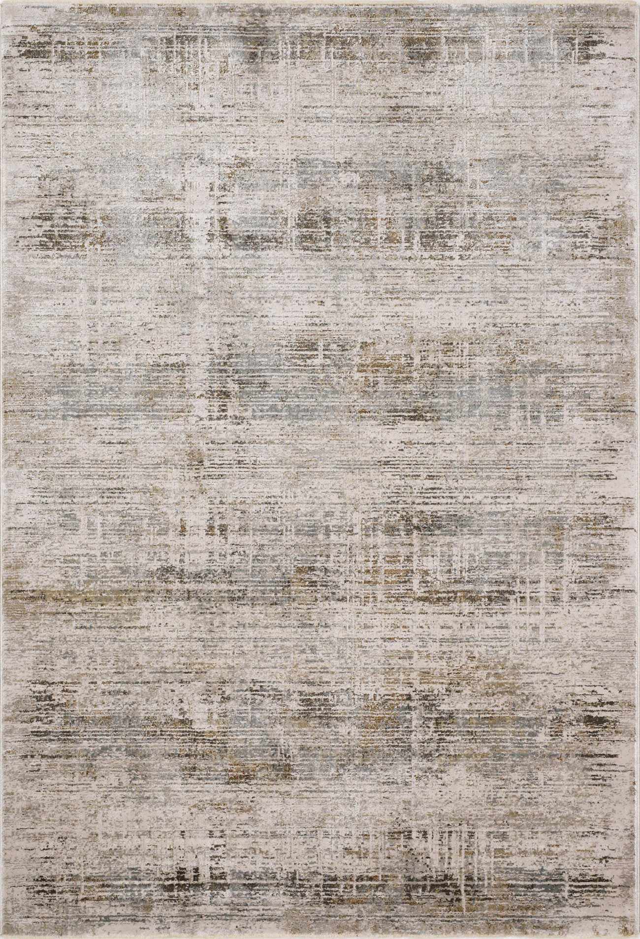 Neron Blue Gray Thick Luxe Abstract Rug by Boutique Rugs