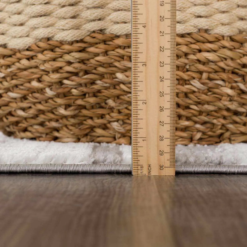 Bronka Broken-Striped Area Rug - Clearance by Boutique Rugs
