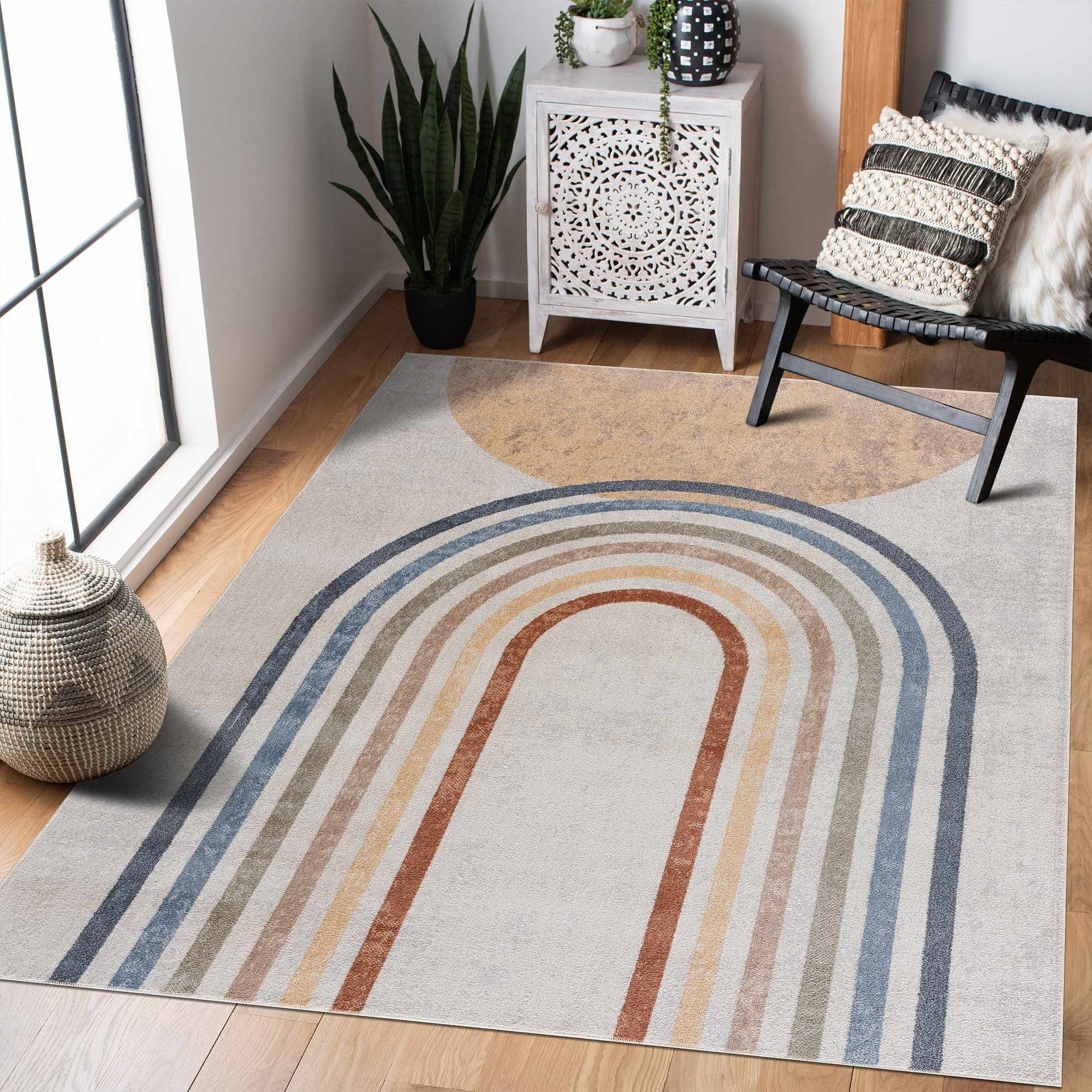 Giza Washable Area Rug by Boutique Rugs