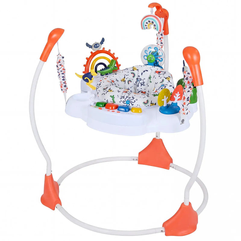 Baby Activity Center Baby Jumper and Bouncer with 6 Interactive Toys Lights and Music by DirectDeals