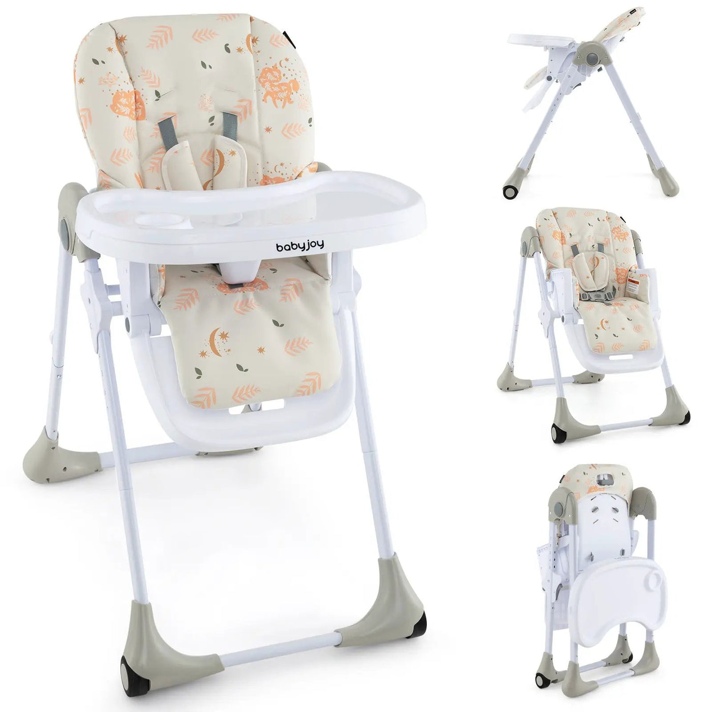 3-In-1 Convertible Baby High Chair by DirectDeals