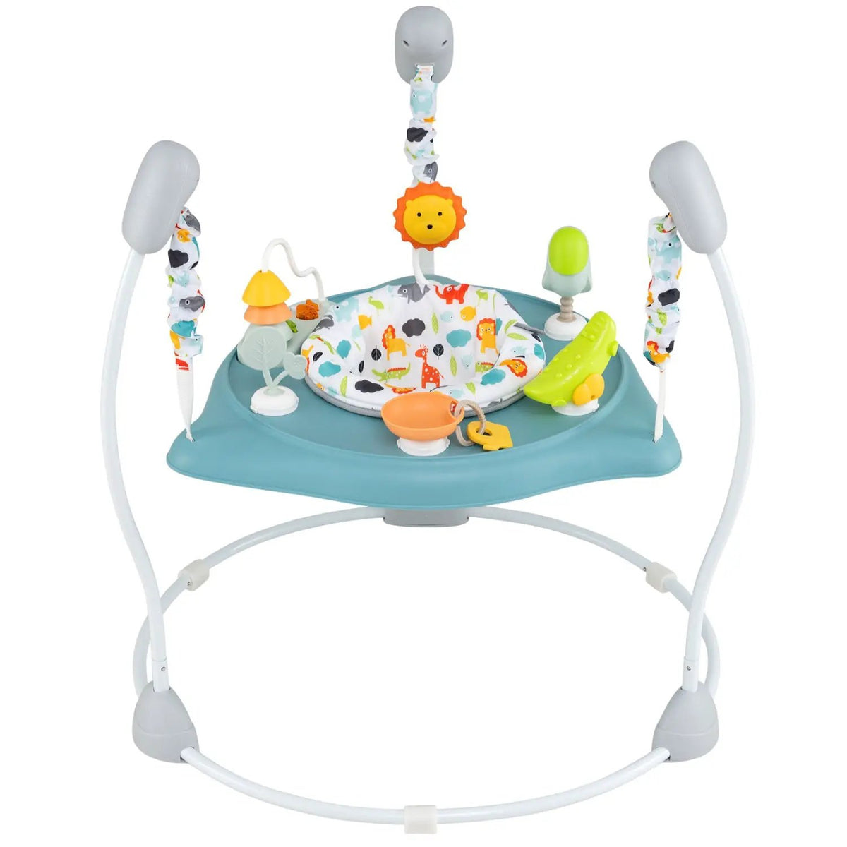 Baby Jump and Play Activity Center with Rotatable Seat and Interactive Toys by DirectDeals