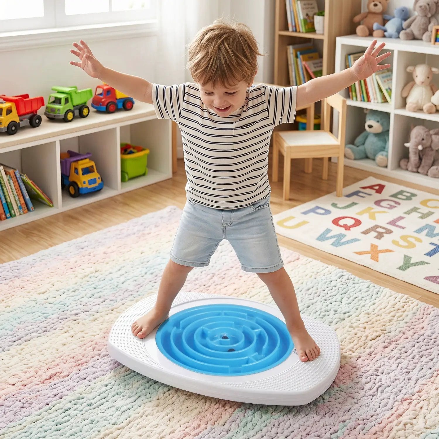 Balance Board Maze for Kids with 3 Difficulty Levels by DirectDeals