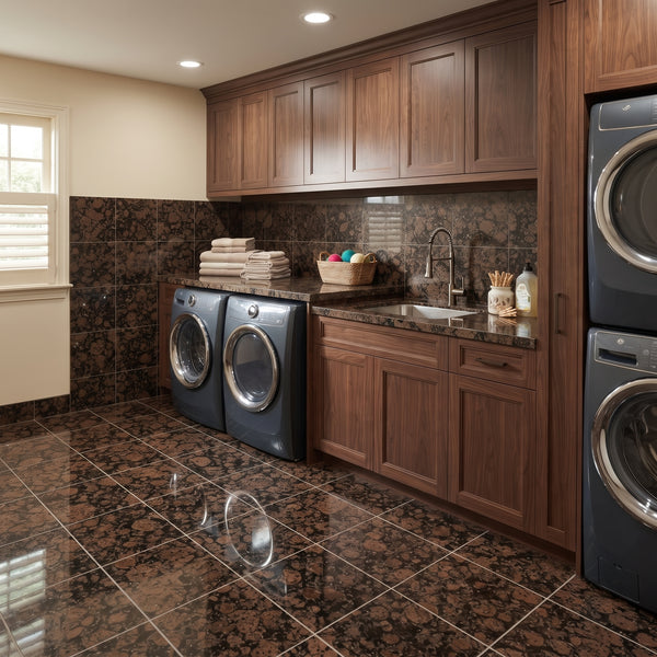 Baltic Brown Polished Granite Tiles 12x12