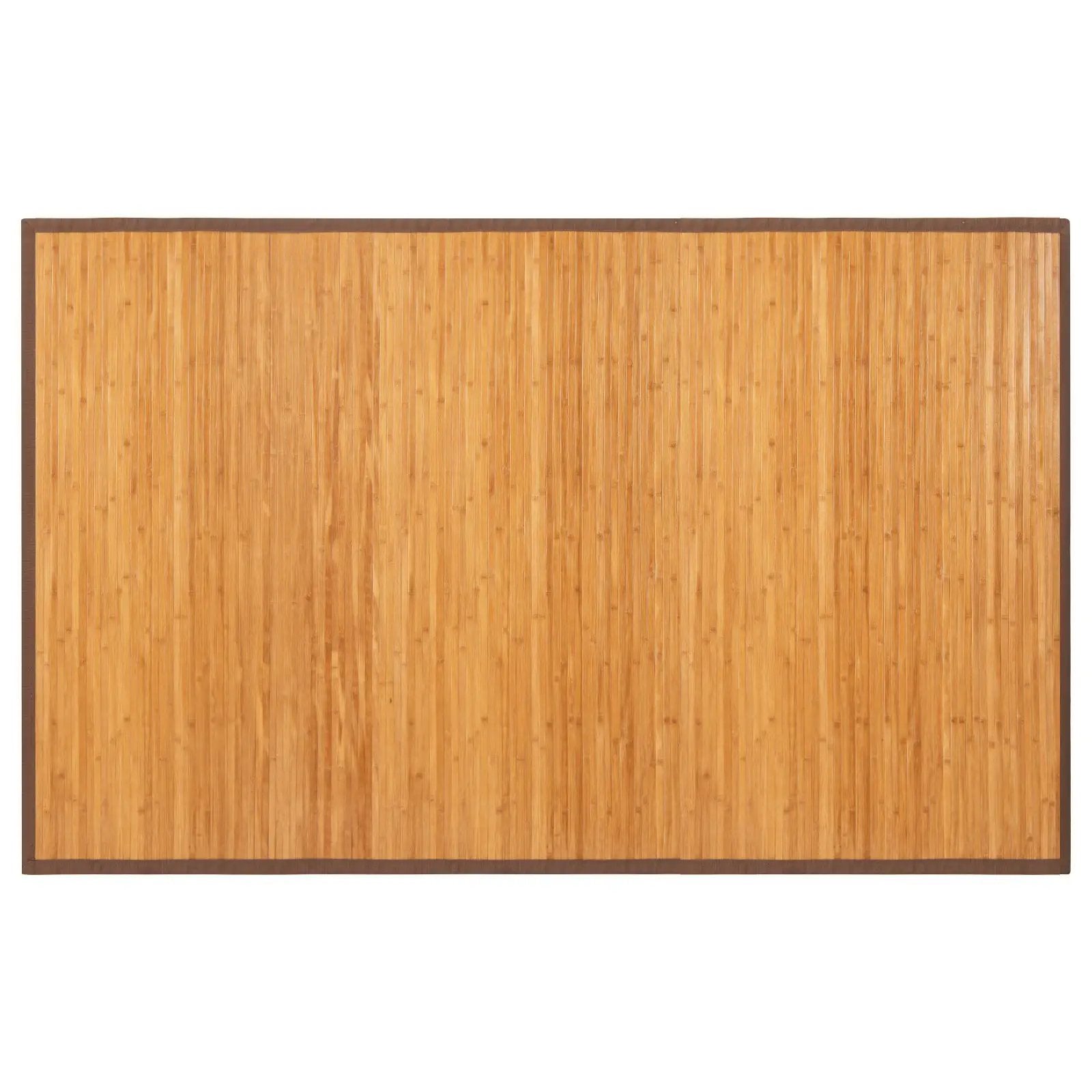 5 x 8 Feet Bamboo Floor Mat with Anti-Slip Backing for Living Room Bedroom by DirectDeals