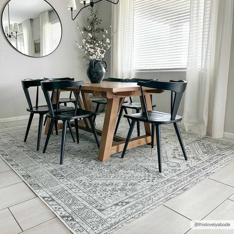 Barny Sage Flat Pile Washable Rug by Boutique Rugs