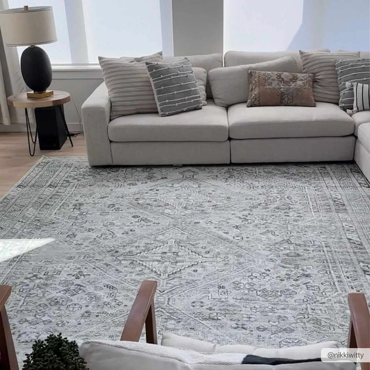 Barny Sage Flat Pile Washable Rug by Boutique Rugs