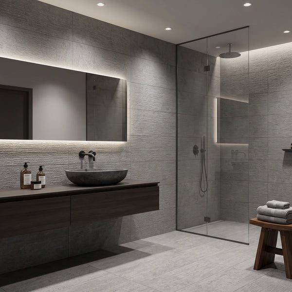 Basaltina Chiseled Basalt Tiles 12x24