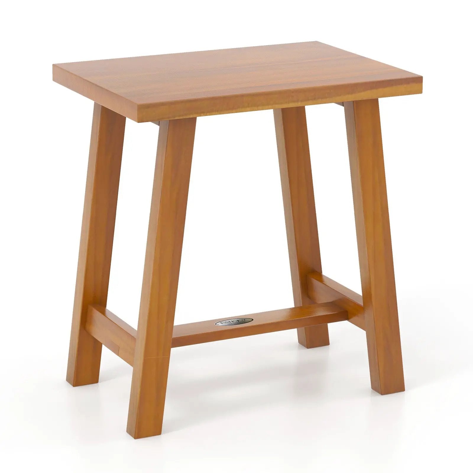 Bathroom Shower Stool Teak Shower Bench for Shaving Legs and Spa Bath by DirectDeals