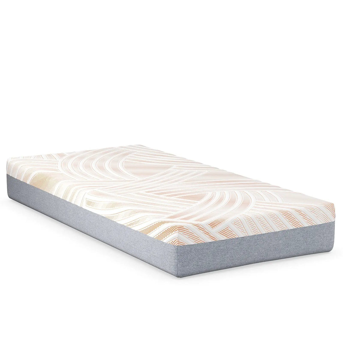 Bed Mattress Memory Foam Twin Size with Jacquard Cover for Adjustable Bed Base by DirectDeals