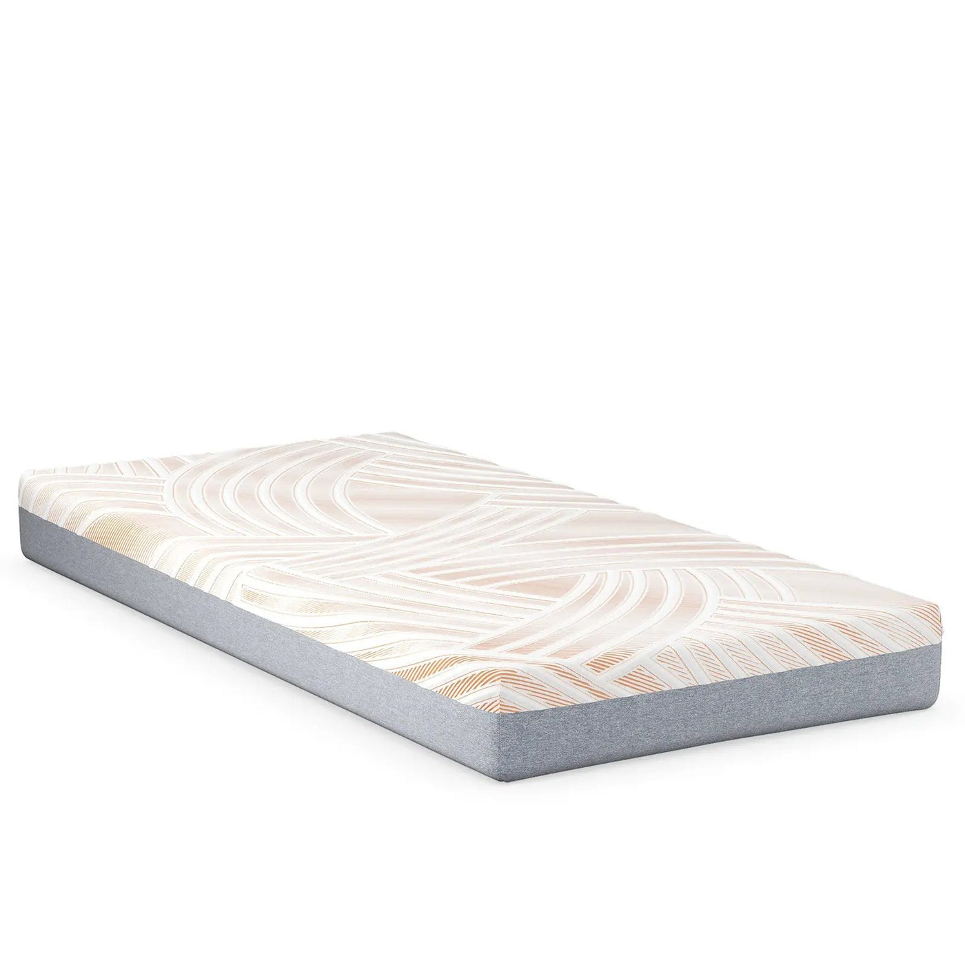 Bed Mattress Memory Foam Twin Size with Jacquard Cover for Adjustable Bed Base by DirectDeals