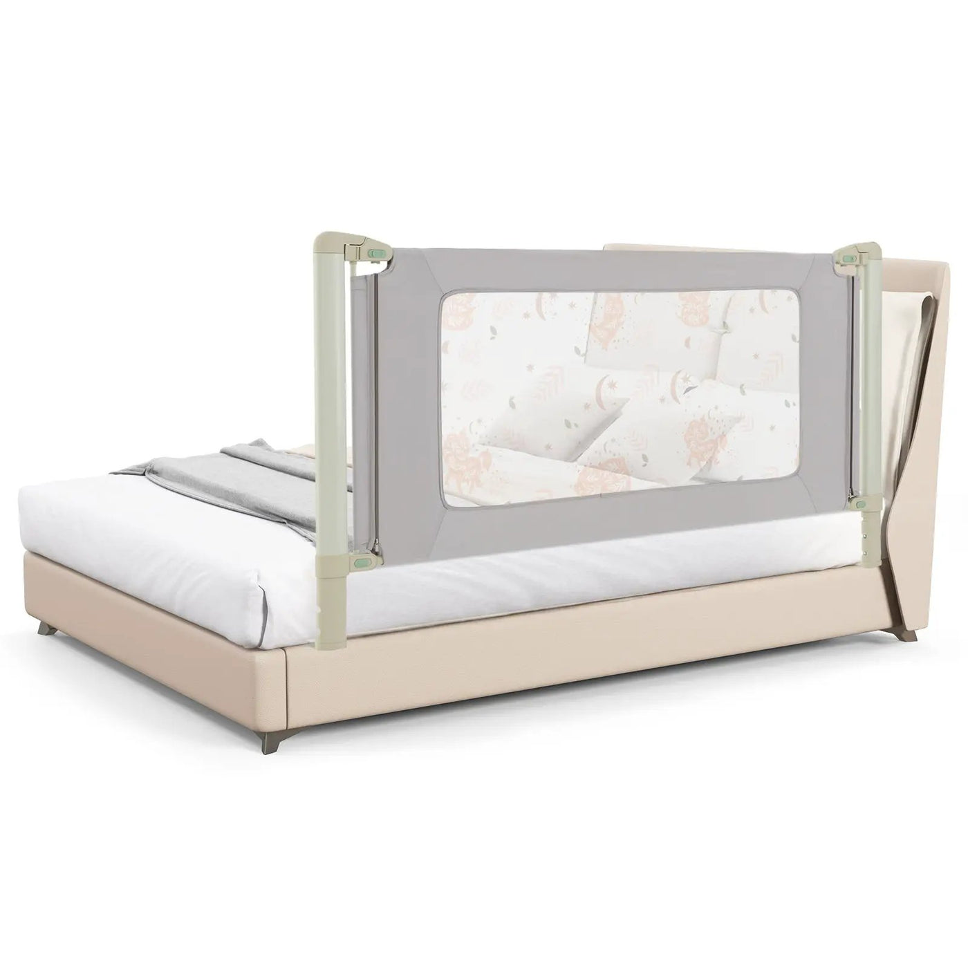 Vertical Lifting Bed Rail for Toddlers with Double Lock by DirectDeals