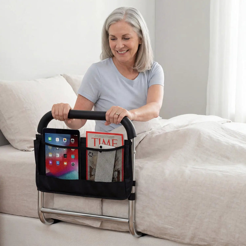 Bed Rails for Elderly Adults and Height Adjustable Bed Assist Safety Railings by DirectDeals