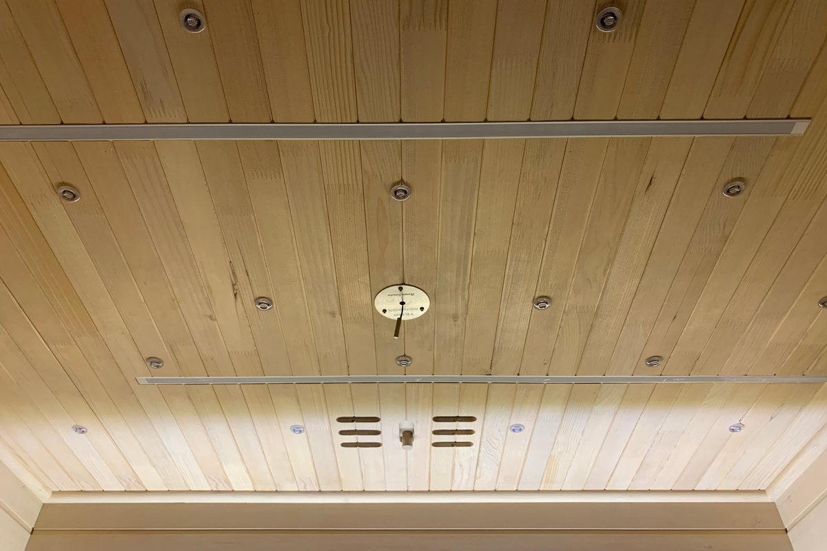 Blisspod | Bergen | Full Spectrum Ultimate Indoor Sauna | Red Light Therapy | 2 Person, installed in a room