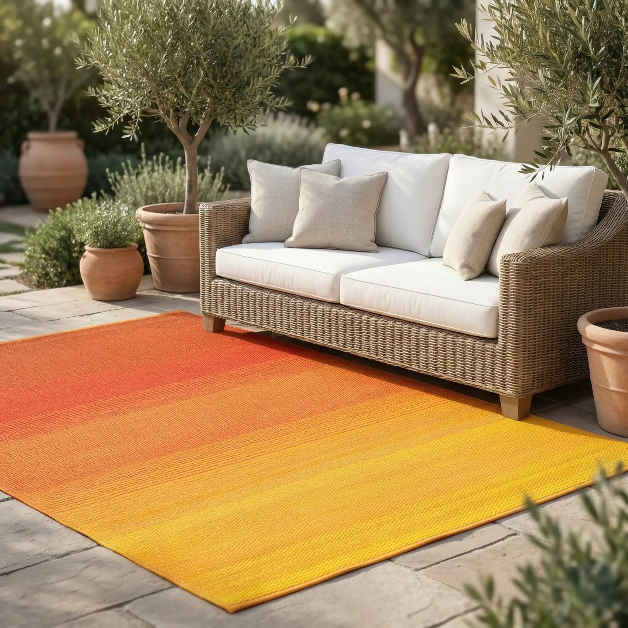 Big Sur Outdoor Rug for Patio by Fab Habitat