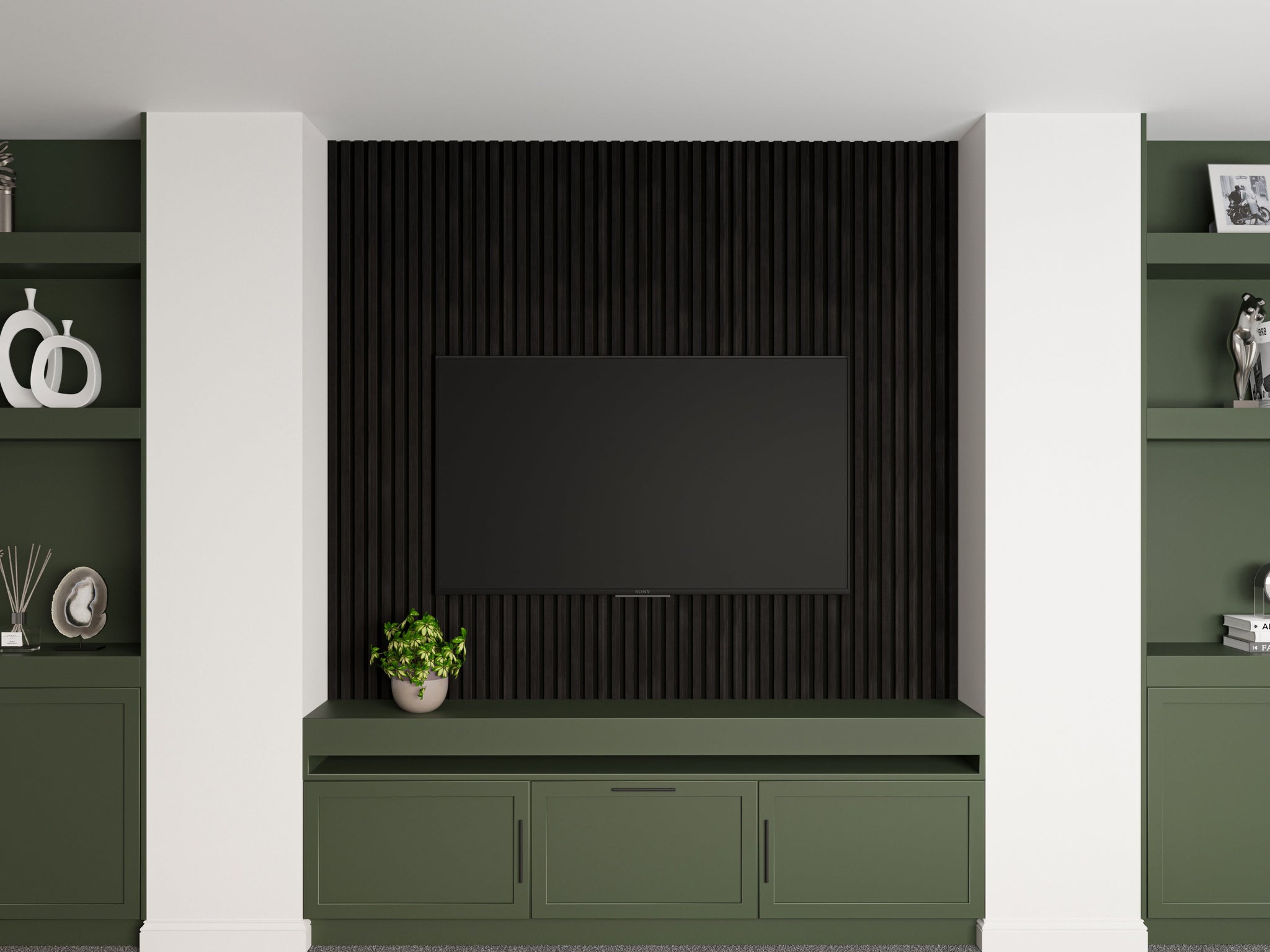 2-Pack Acoustic Wall Panels – Black by Dogberrycollections