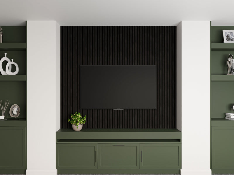 2-Pack Acoustic Wall Panels – Black by Dogberrycollections