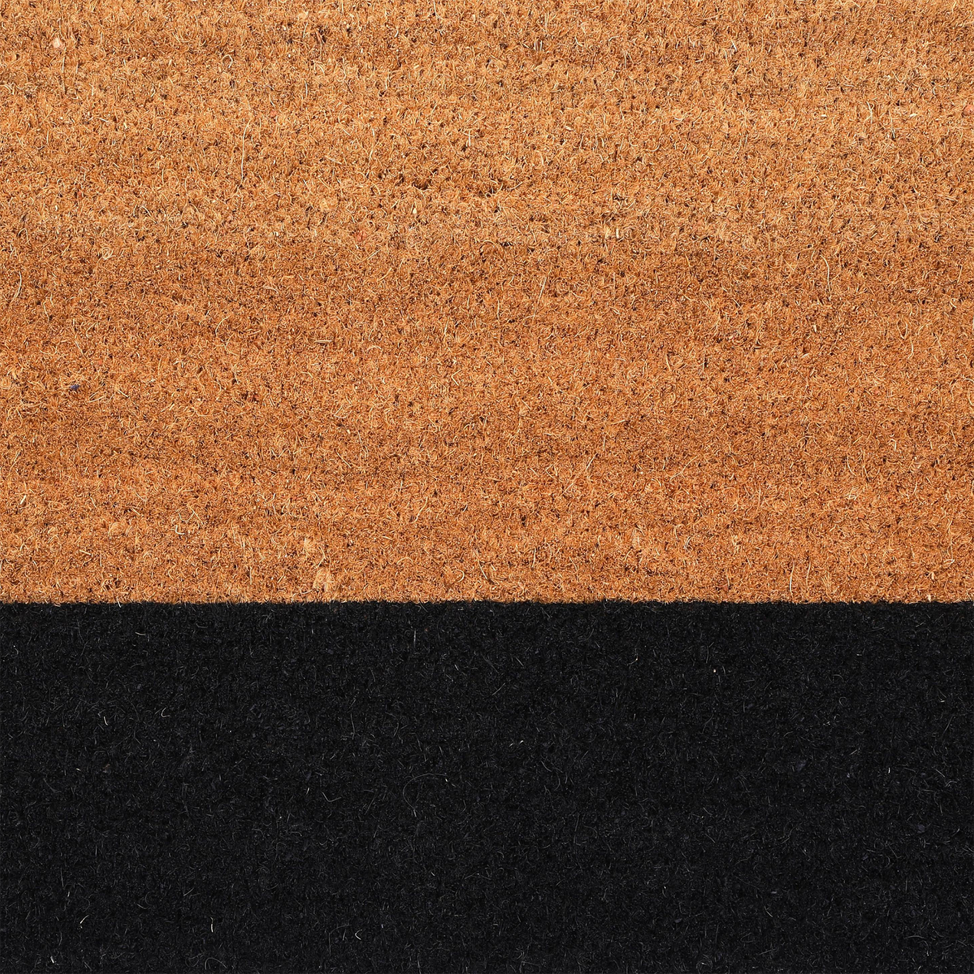 Black Belt Coir Doormat by Fab Habitat