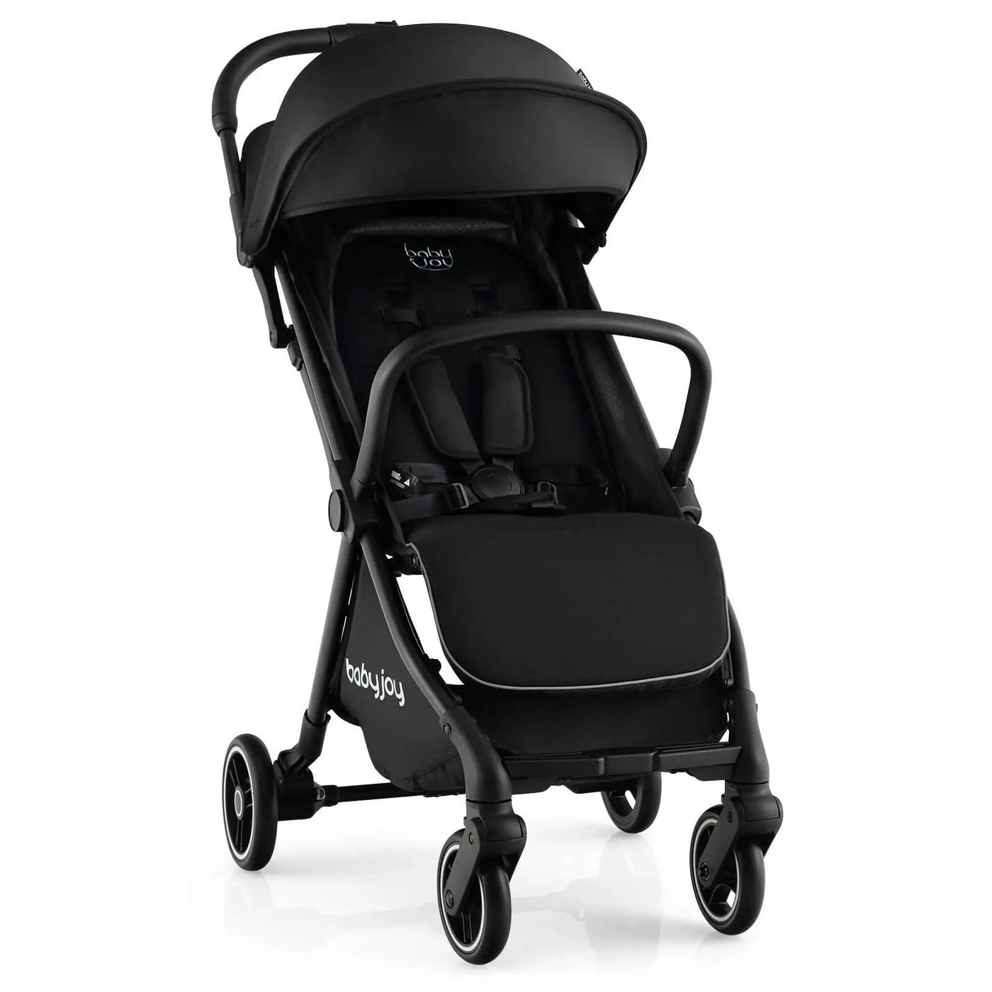 One-Hand Folding Portable Lightweight Baby Stroller with Aluminum Frame by DirectDeals