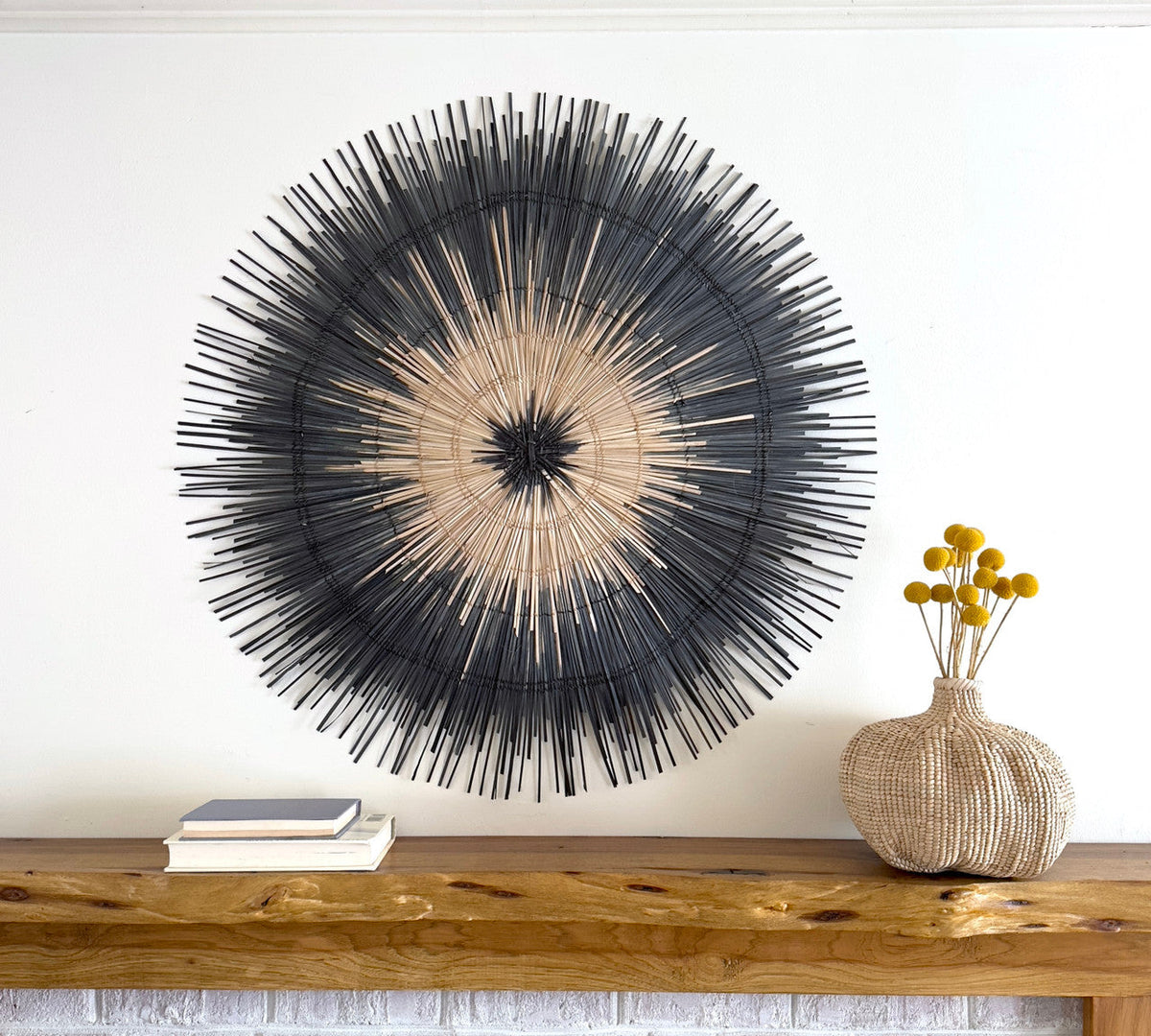 Sun Circle Black - 36"