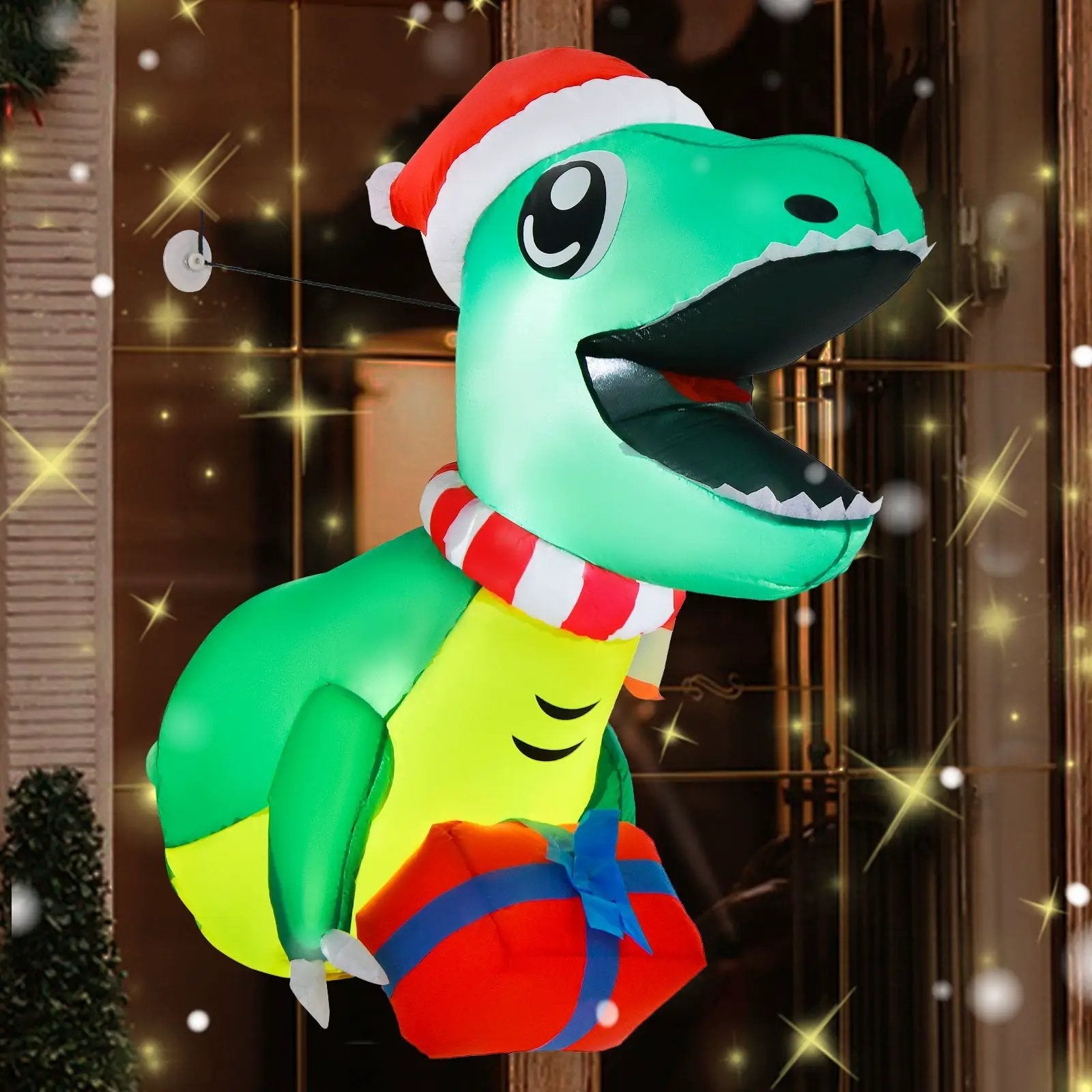 Blow Up Decorations with Built-in LED Lights for Indoor and Outdoor by DirectDeals
