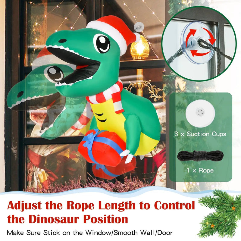 Blow Up Decorations with Built-in LED Lights for Indoor and Outdoor by DirectDeals