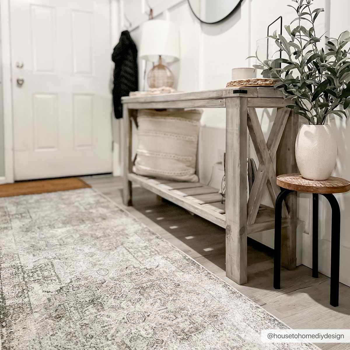 Hera Olive Boutique Washable Rug by Boutique Rugs