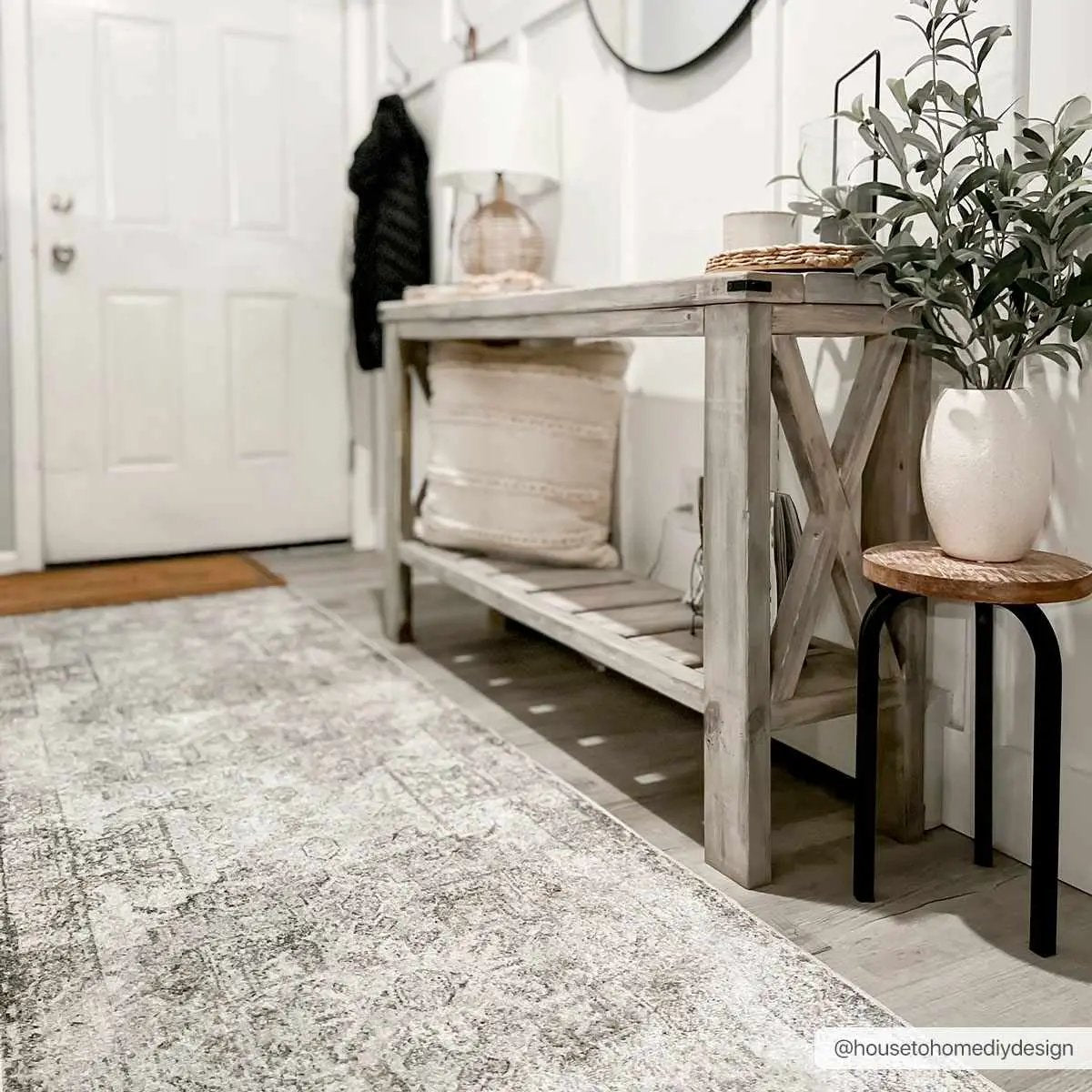 Hera Olive Boutique Washable Rug by Boutique Rugs