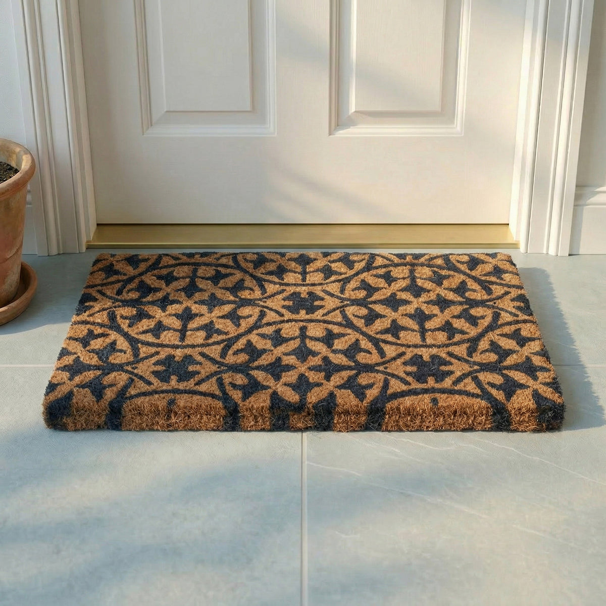 Blue Tile Coir Doormat, photo 12 of 20