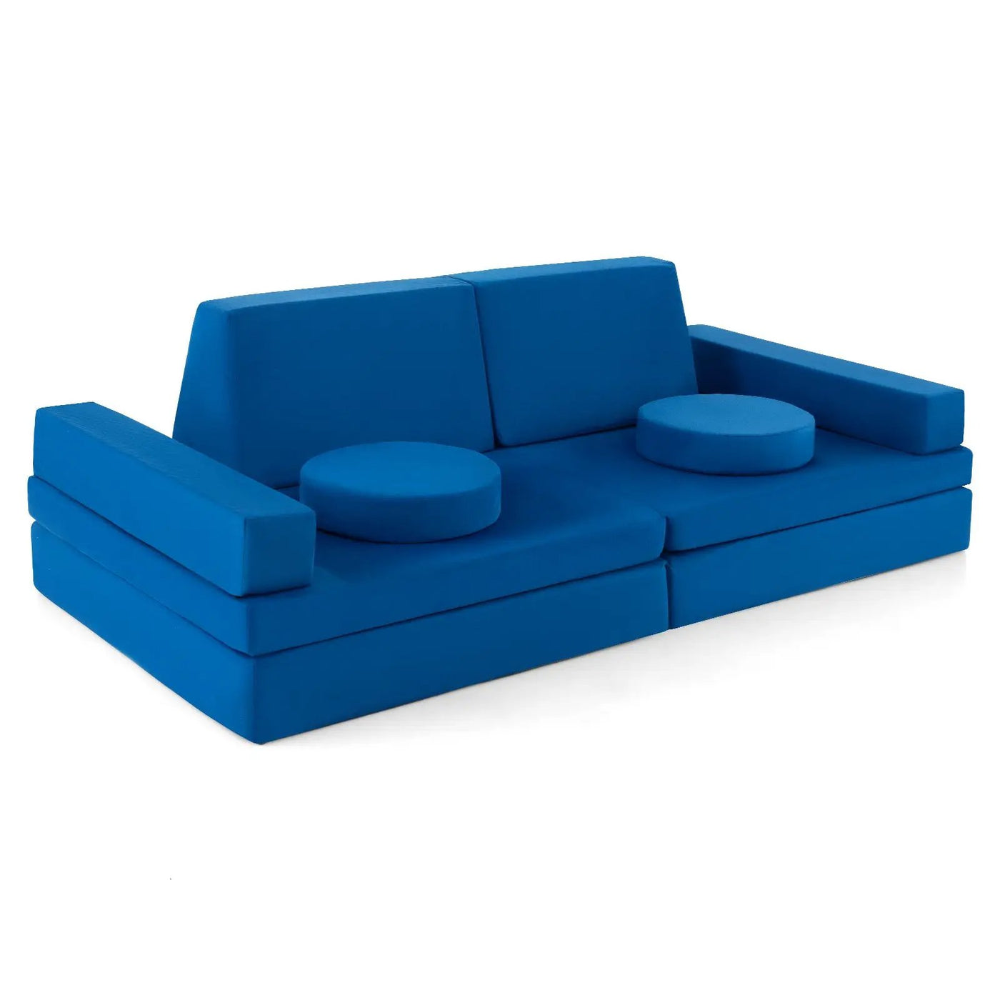 10-Piece Kids Play Couch Sofa with Portable Handle by DirectDeals