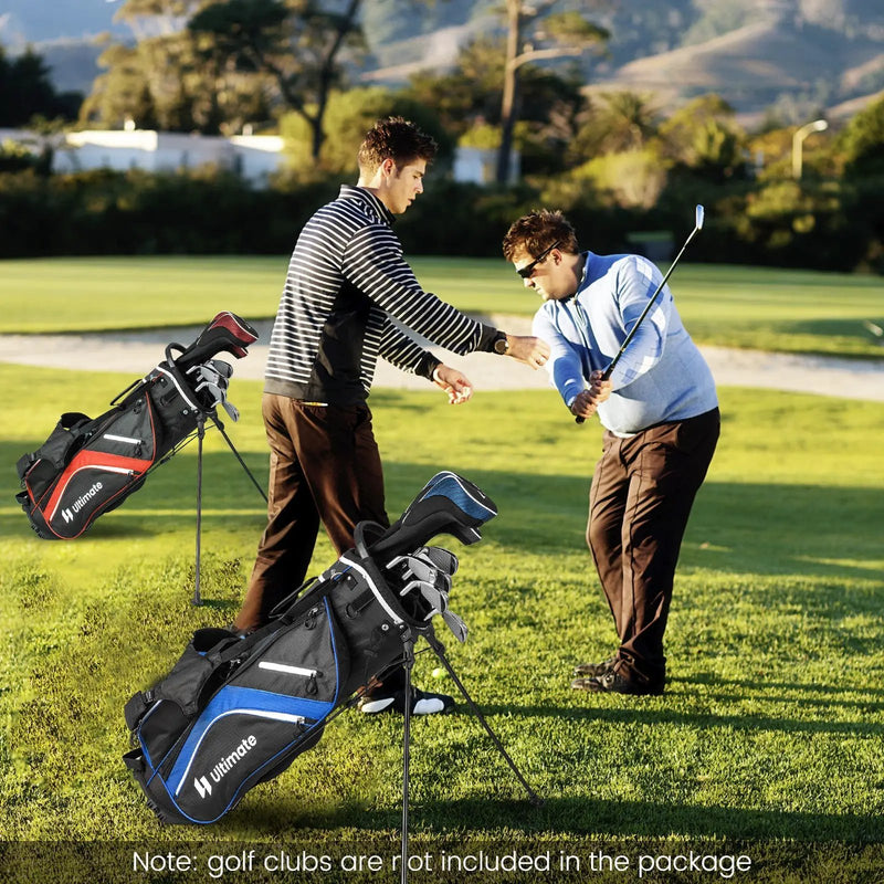 Lightweight Golf Stand Bag with 14 Way Top Dividers and 6 Pockets by DirectDeals
